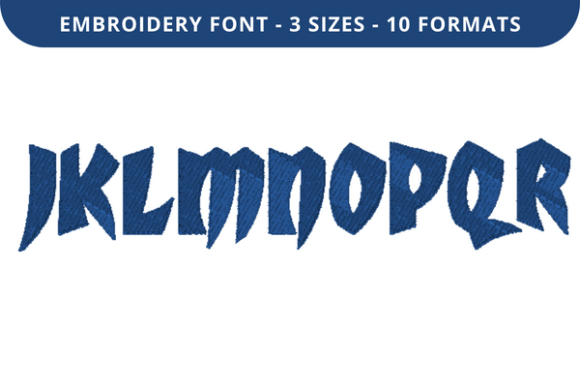 Battle Font J to R