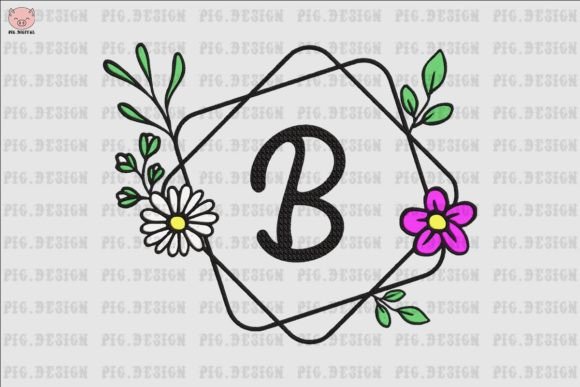 Flower Daisy Font B