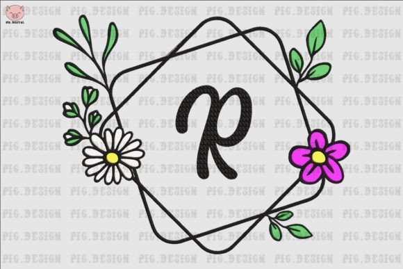 Flower Daisy Font R