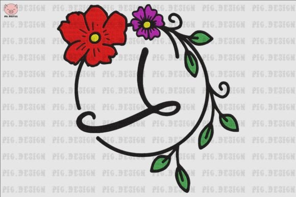 Flower Font L